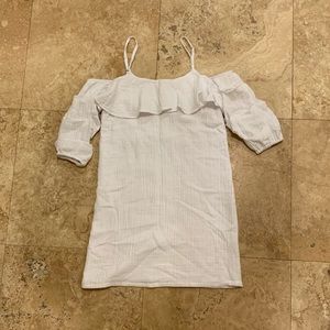 DREW white dress XS NWT